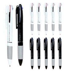 xeno 3色圓珠筆 1.2mm 2種 12入, 黑+藍+紅, 1套