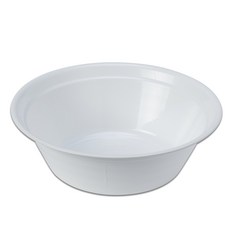 To Go Pack射出多回用烏龍麵碗 白色 特大, 1件, 10個