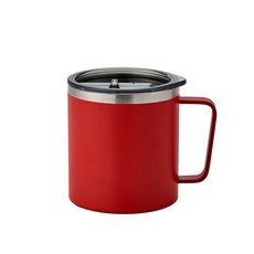 OSLO Outback V2滑蓋不鏽鋼保溫馬克杯, 紅色, 420ml, 1個