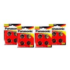 파나소닉 3V 리튬 코인건전지 CR2025, 4개입, 4개