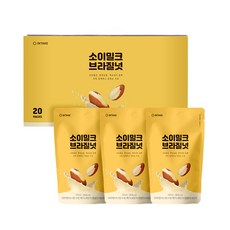 인테이크 소이밀크 브라질넛, 190ml, 20개