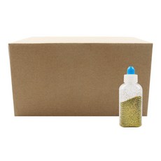 유니아트 반짝이가루 레인보우, 금색, 20개