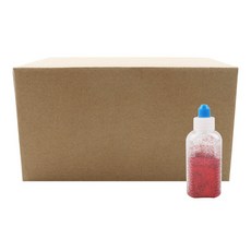 Uniart 閃粉 金屬, 紅色的, 20個