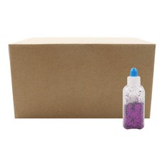 Uniart 閃粉 金屬, 紫色的, 20個