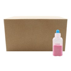 유니아트 반짝이가루 레인보우, 분홍, 20개