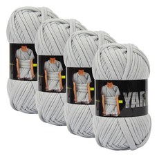 brand yarn 針織毛線 4入, 27號 Light Gray
