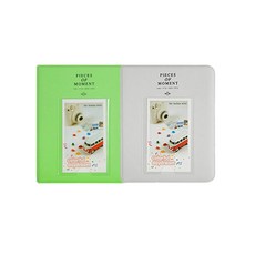 迷你膠片硬殼相冊 2入, 隨機發貨, 64張