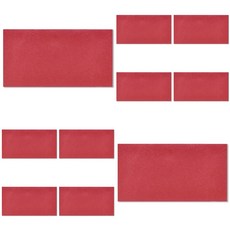 홀마크 단색 돈봉투 2p, 레드, 10개