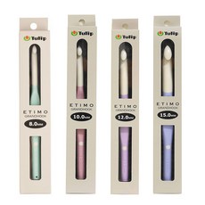 日本 Tulip ETIMO Grand Hook 緩衝握柄鉤針 4件組, 1套