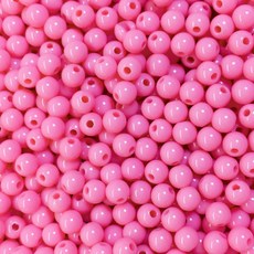 DIY珠子材料 6mm 500g, 粉色的, 1個