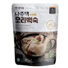 JUNGDAWN Jungdawn 半隻清燉鴨調理包, 1.2kg, 1包