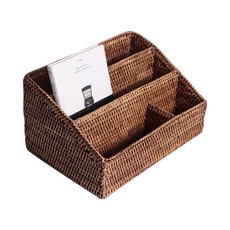 裝飾 Ratan Kankan 信夾雜誌架四隔層夾, 單色, 1個