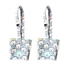 攜帶式防水環保杯袋, 灰猴, 2個