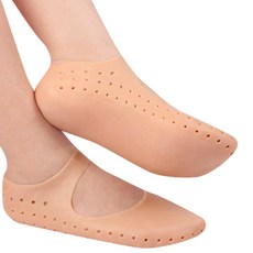 Qzio 矽膠去角質護腳套 S, 1個, 1套