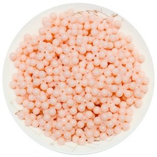 가드 블리스 DIY 비즈 재료 500g, 살구, 1개