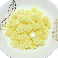 가드 로즈 DIY 비즈 재료 500g, 옐로, 1개