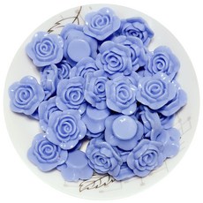 DIY珠子材料 玫瑰款 500g, 藍色, 1個