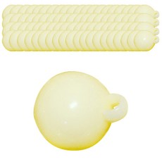 DIY珠子材料 圓珠造型 500g, 象牙, 1個