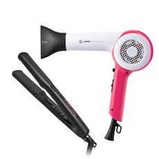 제이엠더블유 드라이기 로즈핑크 MA5001A 1500W + 고데기 W2001MA 50W, 드라이기(MA5001A), 고데기(W2001MA), 혼합 색상