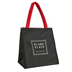 BLANC BLACK Have 方形保冷袋 L, 紅色組合