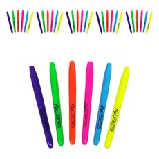 BlueMato CY 常規熒光筆 6 色套組 HLP007, 混色, 6套