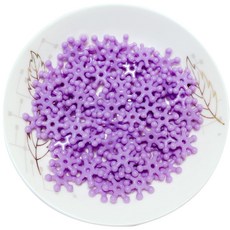 가드 에이브릴 DIY 비즈 재료 500g, 보라, 1개