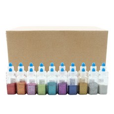 Uniart 金屬亮粉 20入, 混合色, 1套