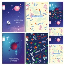 Young Art 3-6日記春天筆記, 10個, 隨機發貨