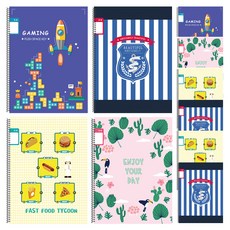 青年藝術 3-6 無題春天筆記, 10個, 隨機發貨