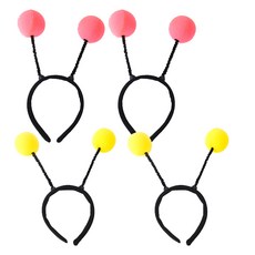 PARTYSHOW 海綿觸角髮箍 2款, 混合顏色, 2套