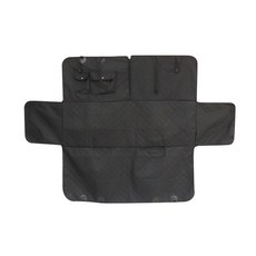 Redpuppy 烘乾後座寵物汽車座椅, 黑色的, 1個