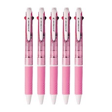 JETSTREAM 三色圓珠筆, 粉色的, 5個