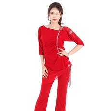 dancedome 拉克蘭T恤 LDT3600, 紅色