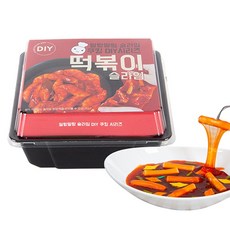 포포팬시 떡볶이 슬라임 만들기, 1세트, 혼합 색상