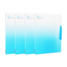 ECO Chungwoon 一鍵式雙夾座A4~A3, 天空, 4個