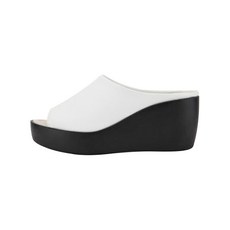 단골언니 여성용 발편한 통굽 웨지 슬리퍼 죠스