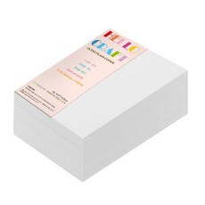 paperculture 雙面彩虹卡紙 No30 雪白色, A6, 720個