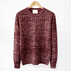 제이에이치스타일 남성용 꽈베기 라운드 니트 CWROK038