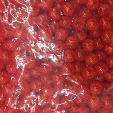 가드 구슬A01 DIY 비즈 재료 8mm 500g, 레드, 1개