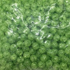 DIY珠子材料 A01 14mm 500g, 綠色, 1個