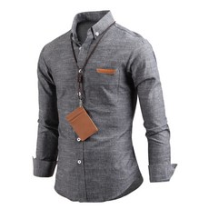 다꾸앙 남성용 MS프라임 버튼다운 긴팔셔츠 sh2292