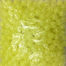 DIY珠子材料 A01 14mm 500g, 黃色的, 1個