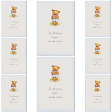 Hallmark 多用途空白卡片 C8163, 混合顏色, 8套