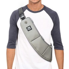 MARCO POLO 防水長條單肩包 MP2005, 灰色的