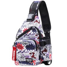 MARCO POLO 彩色印花單肩包 MP3032+鑰匙圈 隨機出貨, 正義