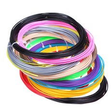 Inparo 用於 3D 筆的 12 條 PLA 細絲套組, 單品