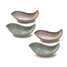 Govan 造型醬料碟組 2入, 藍色, 粉色, 2套