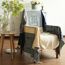 Loving Lab Odette 浪漫沙發套, 海軍藍, 1個