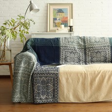 lovinglab Odette 浪漫沙發套, 海軍藍, 1個