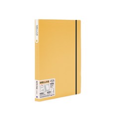 希望文件 Melive 筆記本封套 + Legal Pad, 黃色, 1套